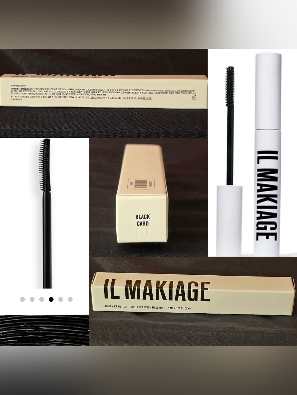 NIB- IL MAKIAGE Black Card Mascara